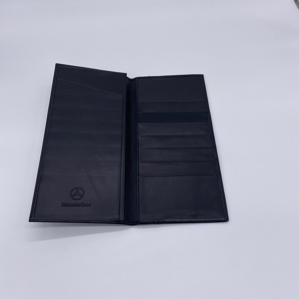 Vintage Mercedes Benz long billfold wallet